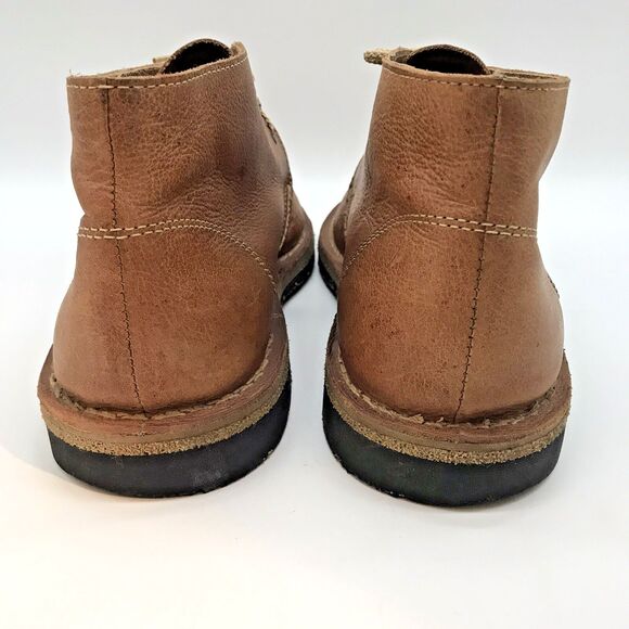 UnionBay Brown Leather Chukka Boots Men\'s 11 Ankle Mid Top Lace-Up Desert Shoes main image 10